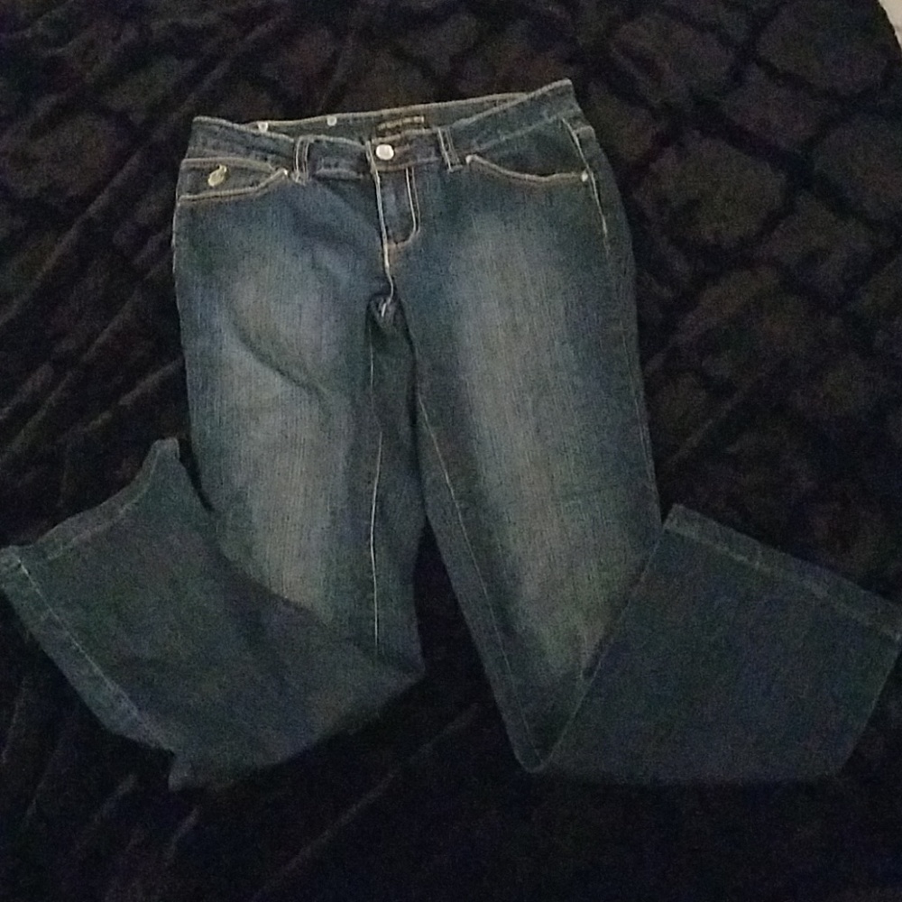 Roca Wear size 7 straight leg jeans